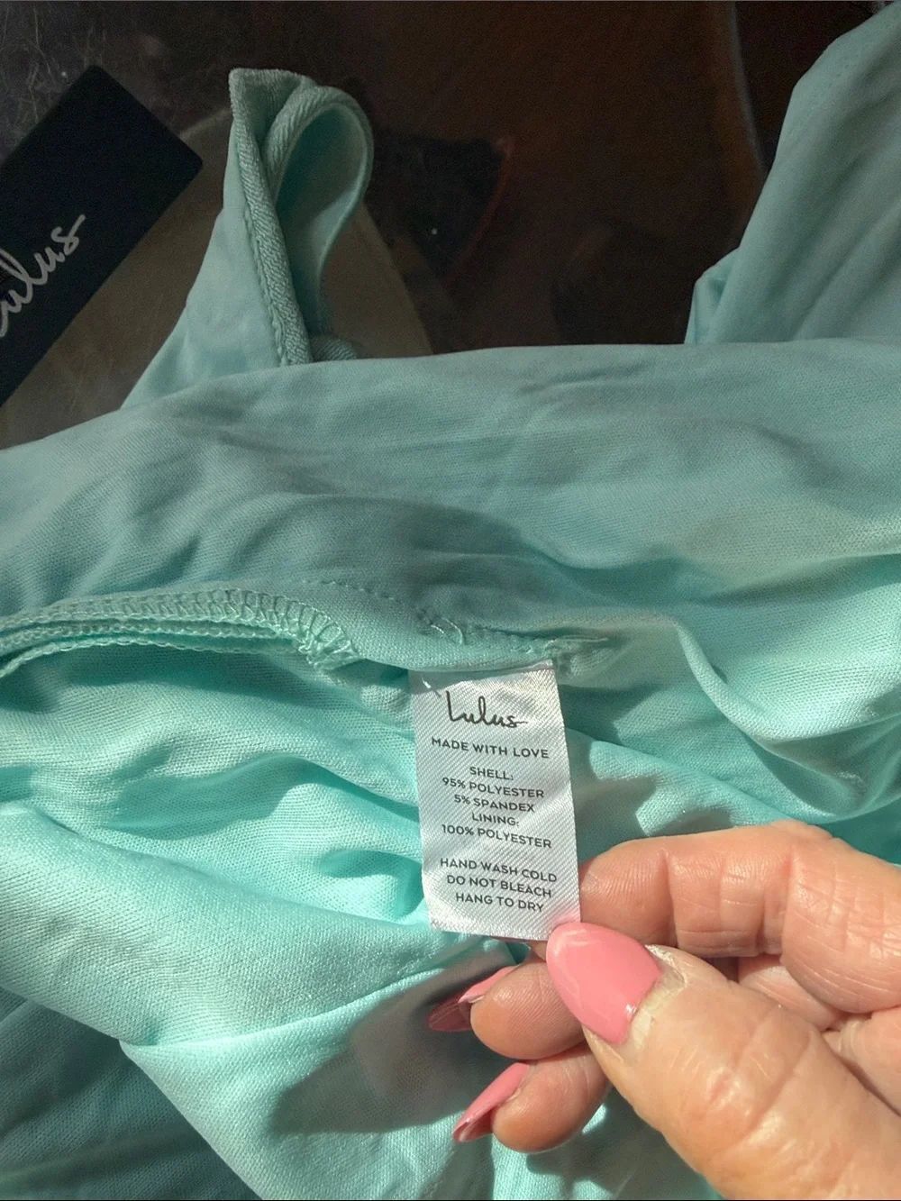 Lulu's Mint Green Aqua One-Shoulder Cutout Fabulous Tulip Midi Dress Sz XSmall - Picture 15 of 16